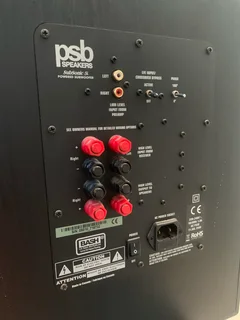 Psb Subsonic 5i powerfull 10 inches active subwoofer working 100%for only R2,750 not negotiable
