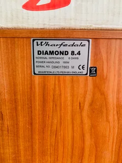 Wharefedale Diamond 8.4 Speakers with box in excellent working condition for only R2800 not negotiab