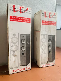 Wharefedale Diamond 8.4 Speakers with box in excellent working condition for only R2800 not negotiab