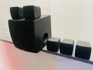 Yamaha active subwoofer and surround speakers in excellent condition for R1600 only not negotiable