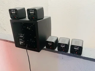 Yamaha active subwoofer and surround speakers in excellent condition for R1600 only not negotiable