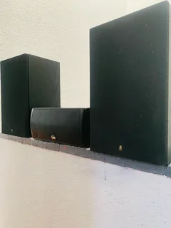 Acoustics Research bookshelves speakers and PSB speakers working  wit amazing sound for only R1,500