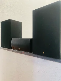 Acoustics Research bookshelves speakers and PSB speakers working  wit amazing sound for only R1,500