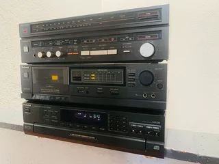 Technics sound system with amp, tuner, tape and 5CD changer R3,700 not negotiable and no scammers