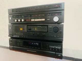 Technics sound system with amp, tuner, tape and 5CD changer R3,700 not negotiable and no scammers