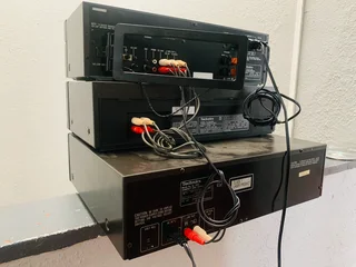 Technics sound system with amp, tuner, tape and 5CD changer R3,700 not negotiable and no scammers