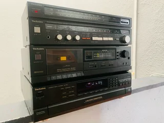 Technics sound system with amp, tuner, tape and 5CD changer R3,700 not negotiable and no scammers