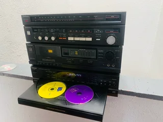 Technics sound system with amp, tuner, tape and 5CD changer R3,700 not negotiable and no scammers