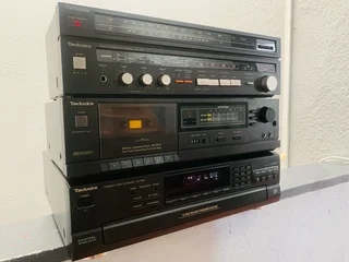 Technics sound system with amp, tuner, tape and 5CD changer R3,700 not negotiable and no scammers