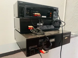 Technics sound system with amp, tuner, tape and 5CD changer R3,700 not negotiable and no scammers