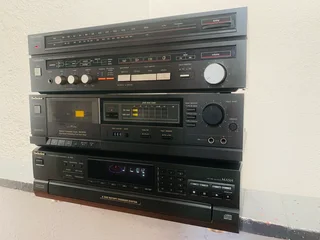 Technics sound system with amp, tuner, tape and 5CD changer R3,700 not negotiable and no scammers