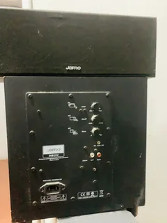 Jamo active subwoofer SUB210 and center speaker for only R1600 not negotiable please
