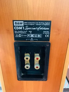 Bowers and Winkins CDM1 Special Edition speakers in excellent condition for only R7000 not negotiabl