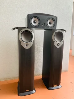 Mission M33i floor standing and Bostons A225C center speakers working  for only R2500 only not nego