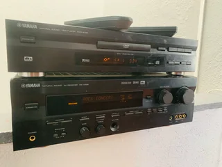 Yamaha amplifier with DVD for sale R2600 not negotiable and no scammers please