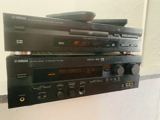 Yamaha amplifier with DVD for sale R2600 not negotiable and no scammers please