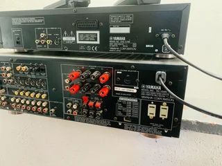 Yamaha amplifier with DVD for sale R2600 not negotiable and no scammers please
