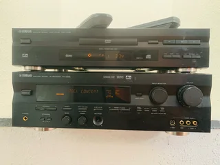 Yamaha amplifier with DVD for sale R2600 not negotiable and no scammers please