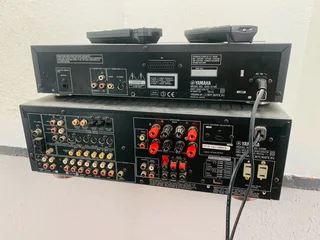 Yamaha amplifier with DVD for sale R2600 not negotiable and no scammers please