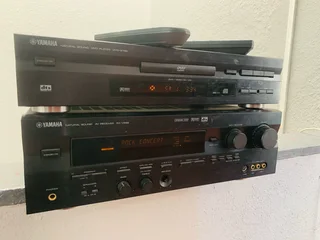 Yamaha amplifier with DVD for sale R2600 not negotiable and no scammers please