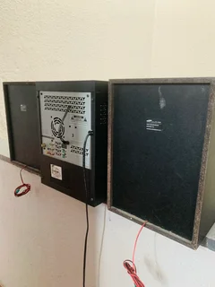 Samsung GIGA sound system with Bluetooth device, USB, aux, 5DVD changer, tape. Radio and more