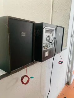 Samsung GIGA sound system with Bluetooth device, USB, aux, 5DVD changer, tape. Radio and more