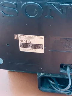 Sony 12 inch active subwoofer in excellent condition for only R2000 not negotiable and no scammers