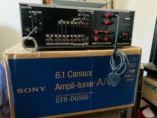 Sony 6.1 channel amplifier with box and remote control in excellent condition R2000 not negotiable