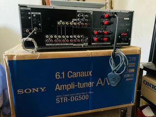 Sony 6.1 channel amplifier with box and remote control in excellent condition R2000 not negotiable