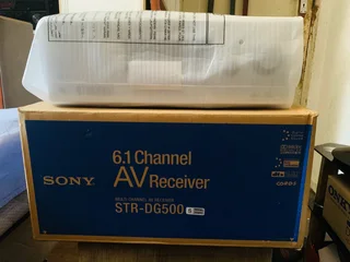 Sony 6.1 channel amplifier with box and remote control in excellent condition R2000 not negotiable