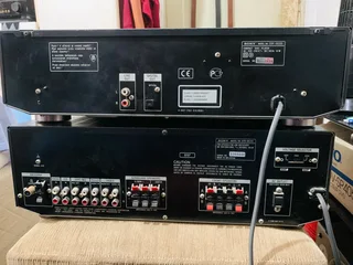 Sony integrated amplifier with Sony 5CD changer working  for only R2500 not negotiable and no scam