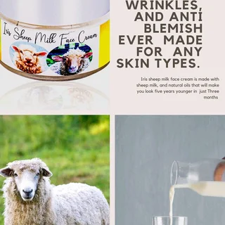 Sheep milk face cream and soap for sale