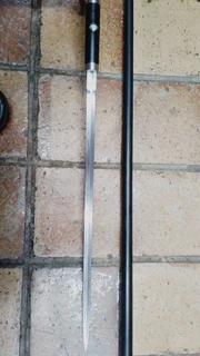 Cane Sword bone handle ( Walking Stick Sword) - Burger Canes