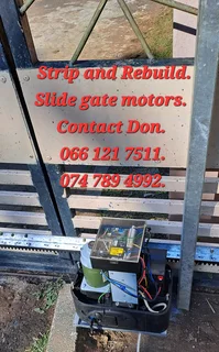 Gate motor repair and installation