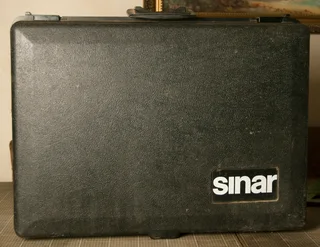 Sinar F in case and 135 mm lens and plate in good condition can ship WW
