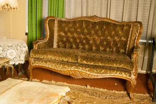 Lounge suite coffee table and side tables marble top pristine condition