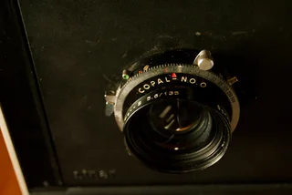 Sinar F in case and 135 mm lens and plate in good condition can ship WW