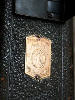 Thowe Kamera Werk AG Frertal Dresden 4x5 camera &amp; plates