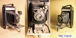 Vintage collectible cameras quote the ref. numberer