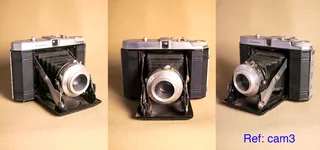 Vintage collectible cameras quote the ref. numberer