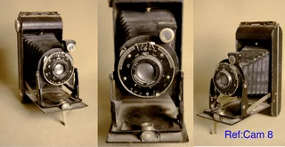Vintage collectible cameras quote the ref. numberer