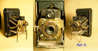 Vintage collectible cameras quote the ref. numberer