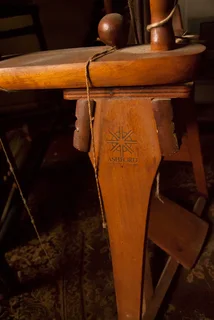 All imported 8 Shaft weaving loom and spinning wheel and bags of fleece