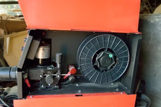 Excellent condition hardly used Transarc Mig welder160p and Bosh cutoff saw GCO 2000