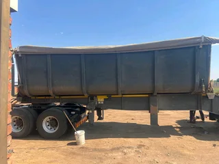 Blue trailer sale
