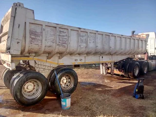 White trailer sale