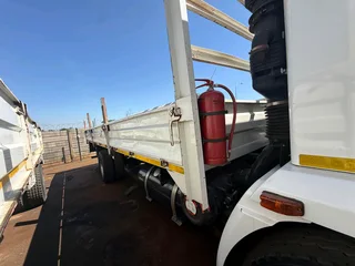 White dropside truck sale