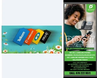 Landline office numbers