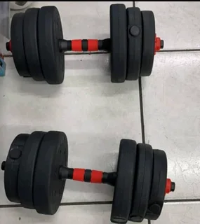 Hi there im selling new dumbells from