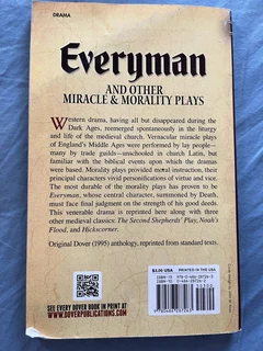 Everyman and Other Miracle and Morality Plays